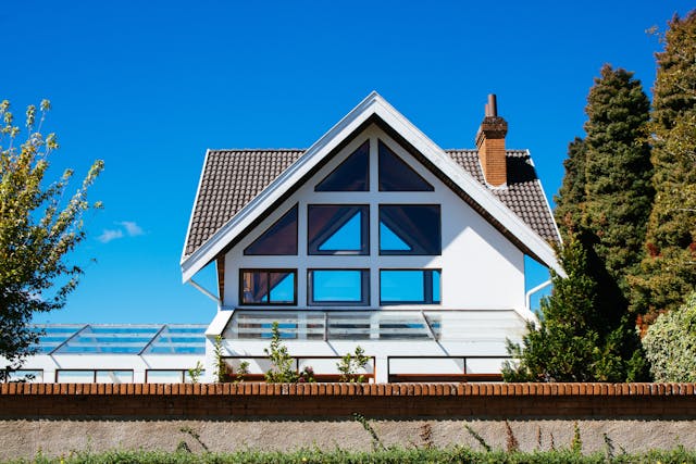 the exterior of a home